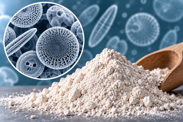 Diatomaceous silica
